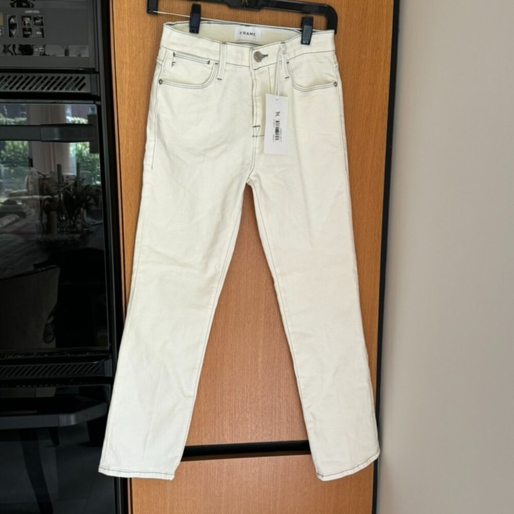 Frame Le High Straight Jeans